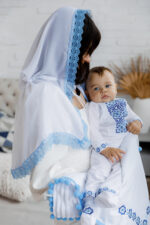 Костюм для хрещення хлопчика «Сині зорі» - Зображення 4