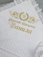 Крижма  з іменною вишивкою - Зображення 3