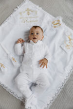 Хрестильний костюм «Білий оберіг» - Зображення 2