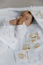 Хрестильний костюм «Білий оберіг» - Зображення 3