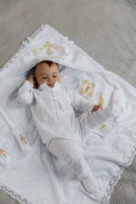 Хрестильний костюм «Білий оберіг» - Зображення 4