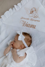Хрестильний комплект муслінова «Софія» - Зображення 4