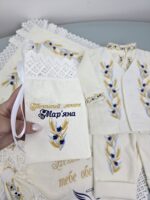 Хрестильний набір «Пшенично-волошковий» - Зображення 20