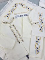 Хрестильний набір «Пшенично-волошковий» - Зображення 10